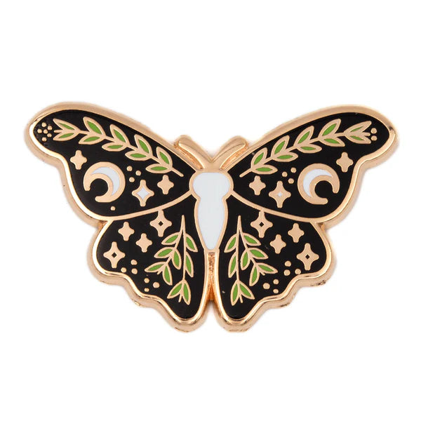 Moon moth pin