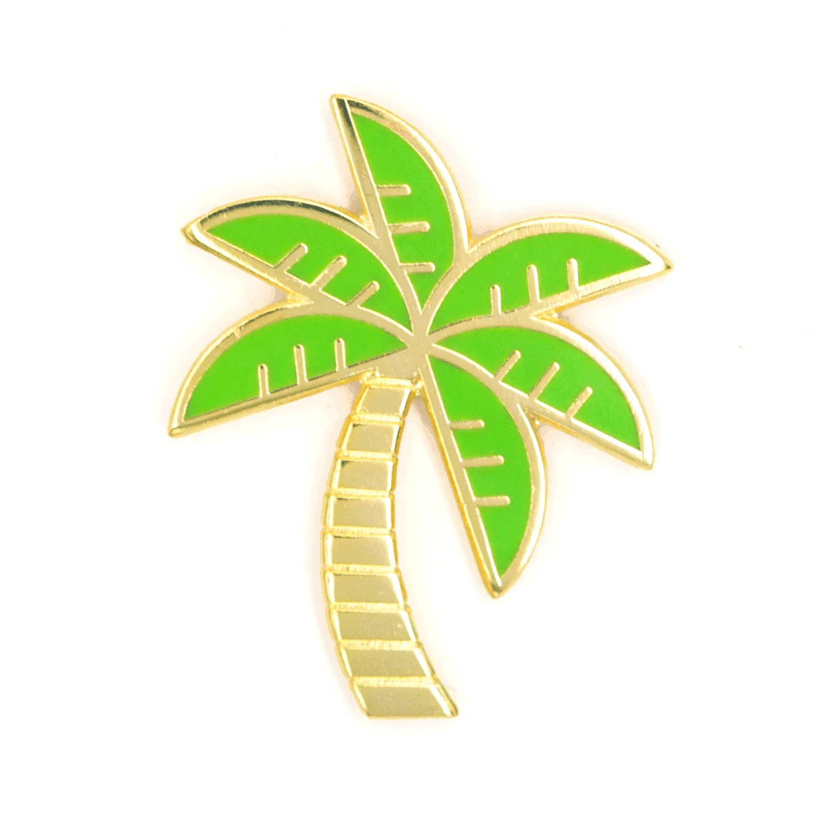 Palm tree pin