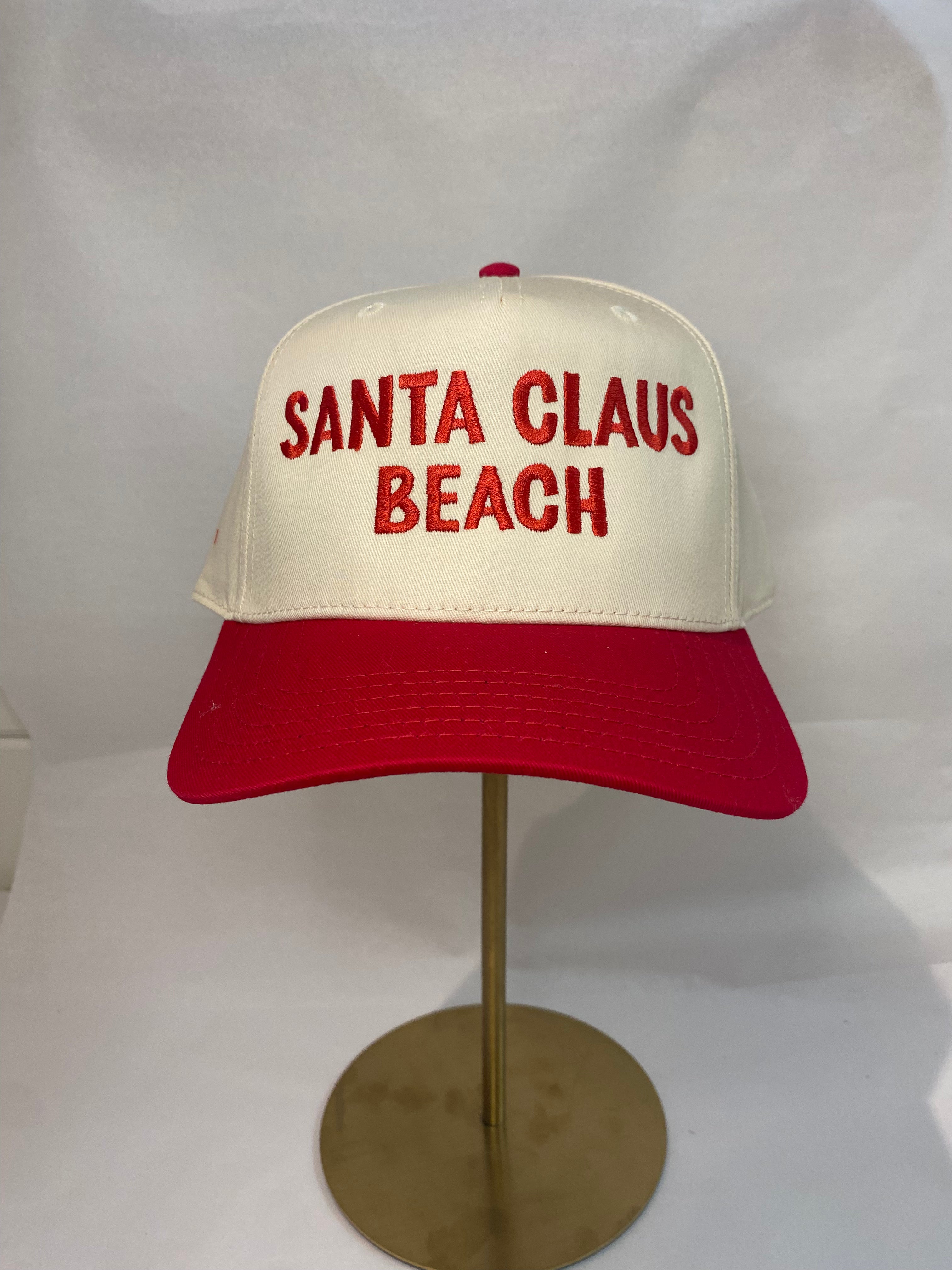 Santa Clause Beach Trucker Hat