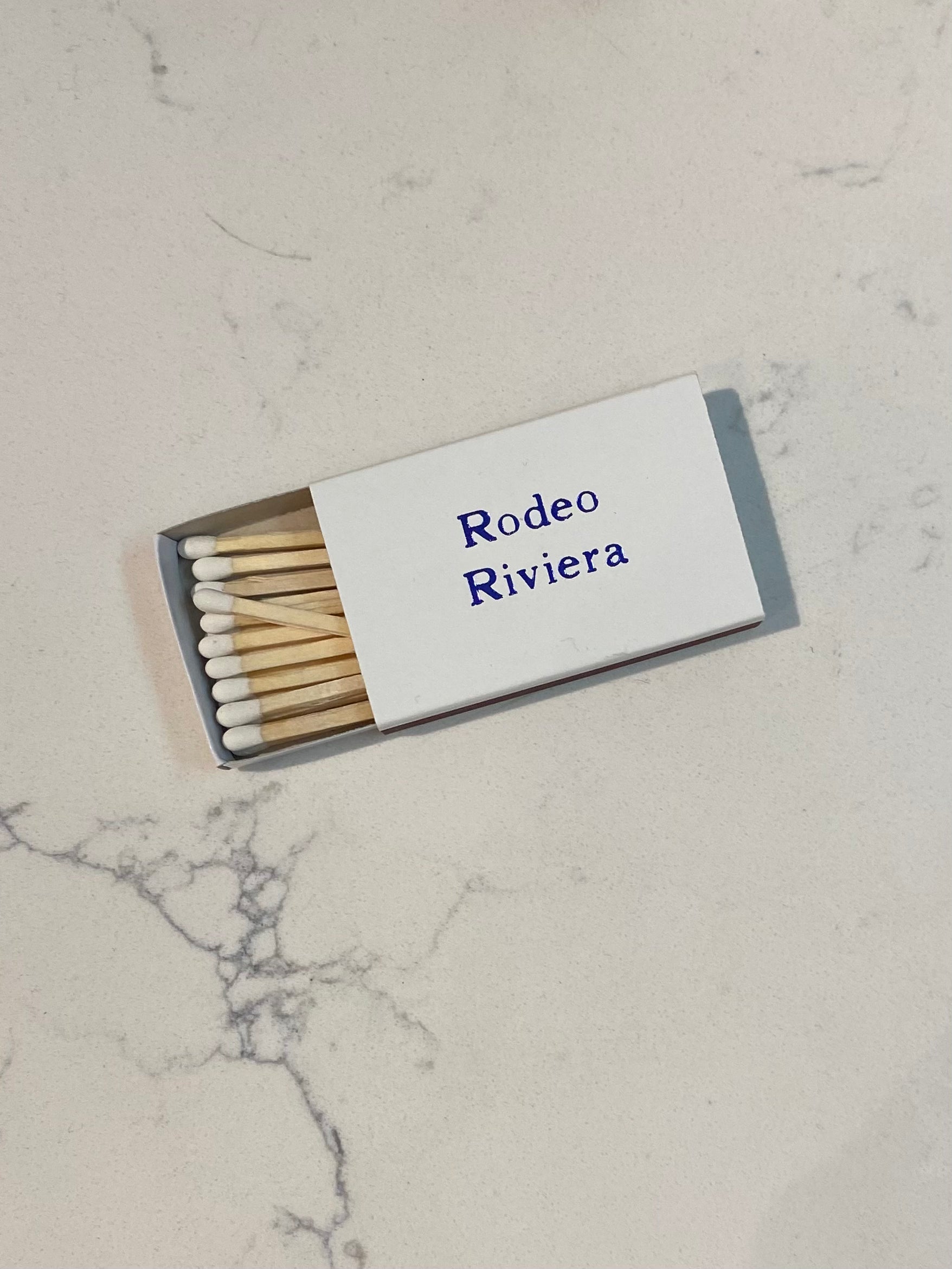 Rodeo Riviera Match Box