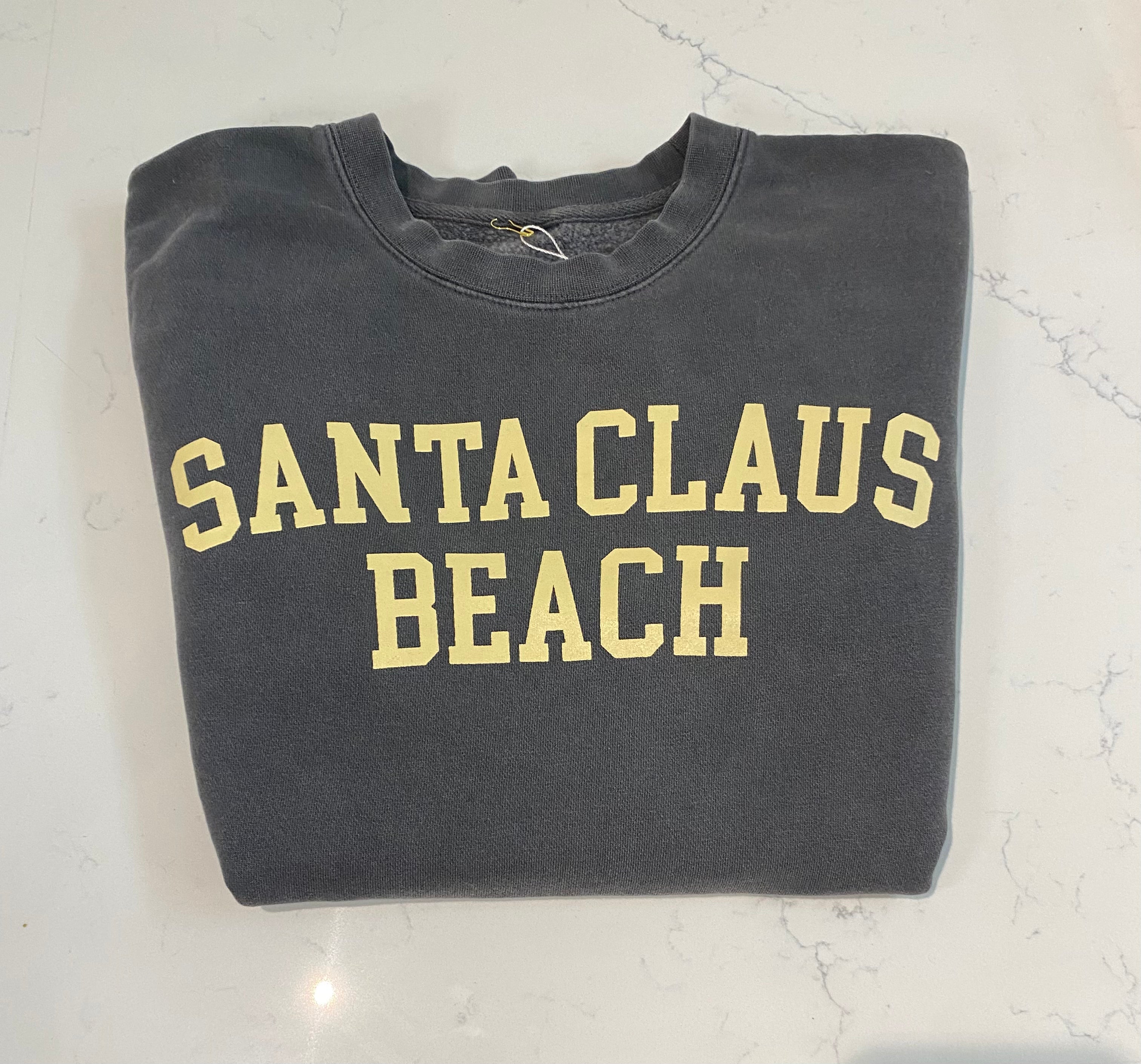 Santa Clause Beach Crewneck
