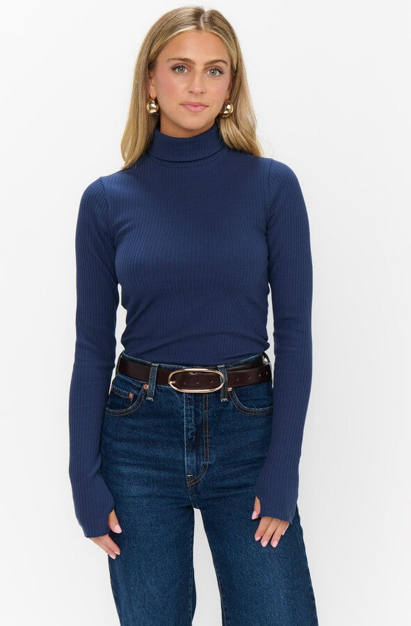 Layer Up Top- Navy