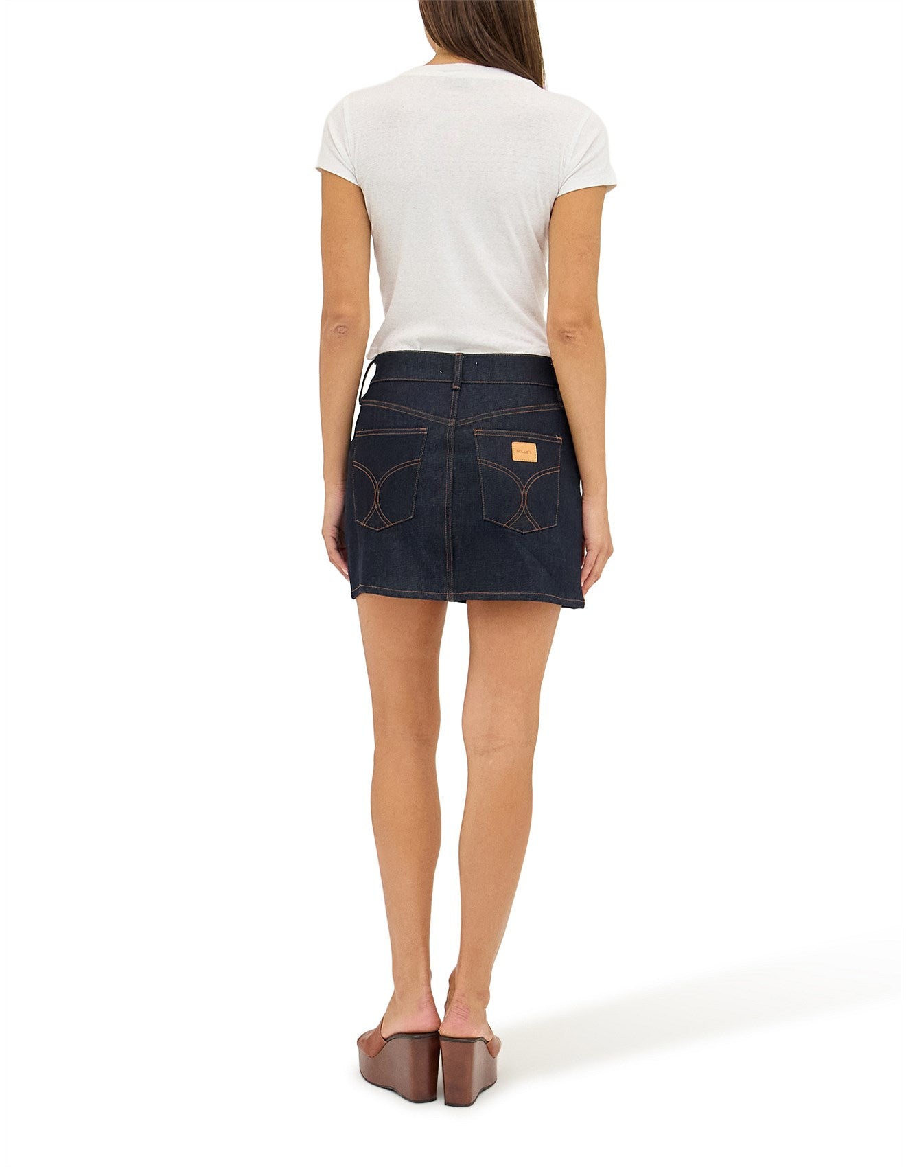 90’s relaxed mini Indigo