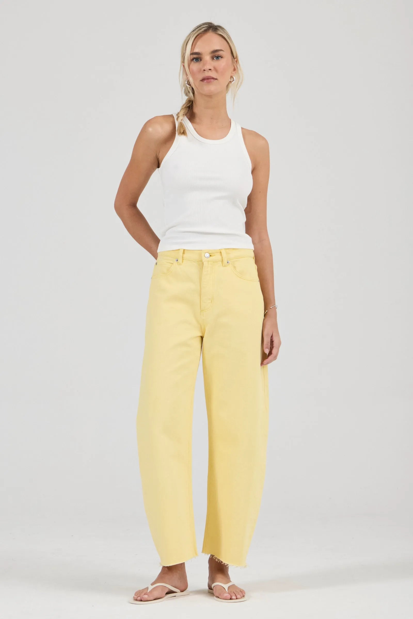 Cali Sun Barrel Jean