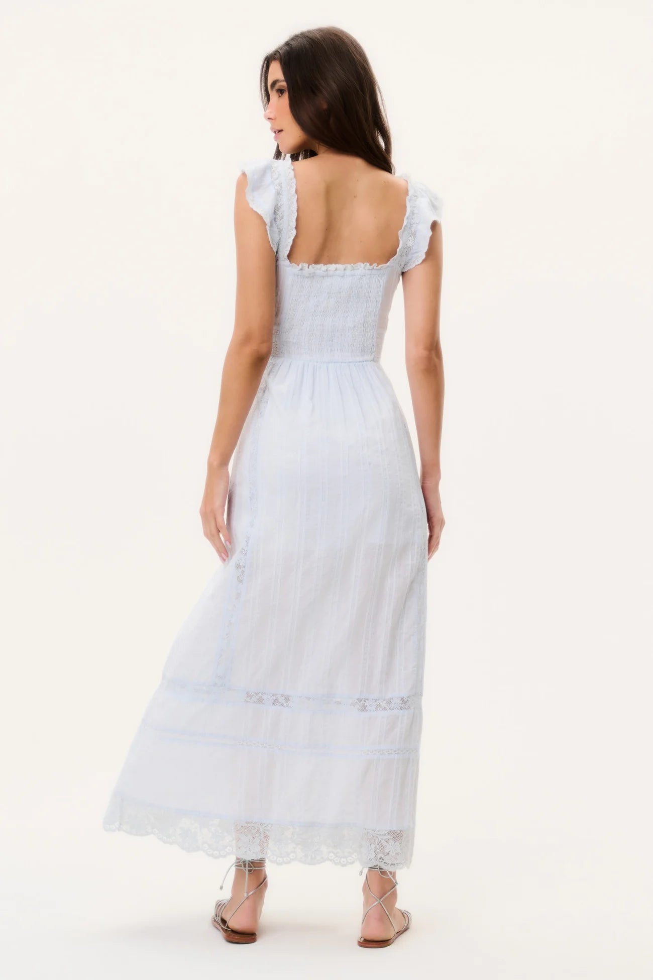Kailette Dress in Blue Finch