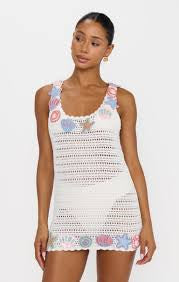 Seashell Crochet Cover Up