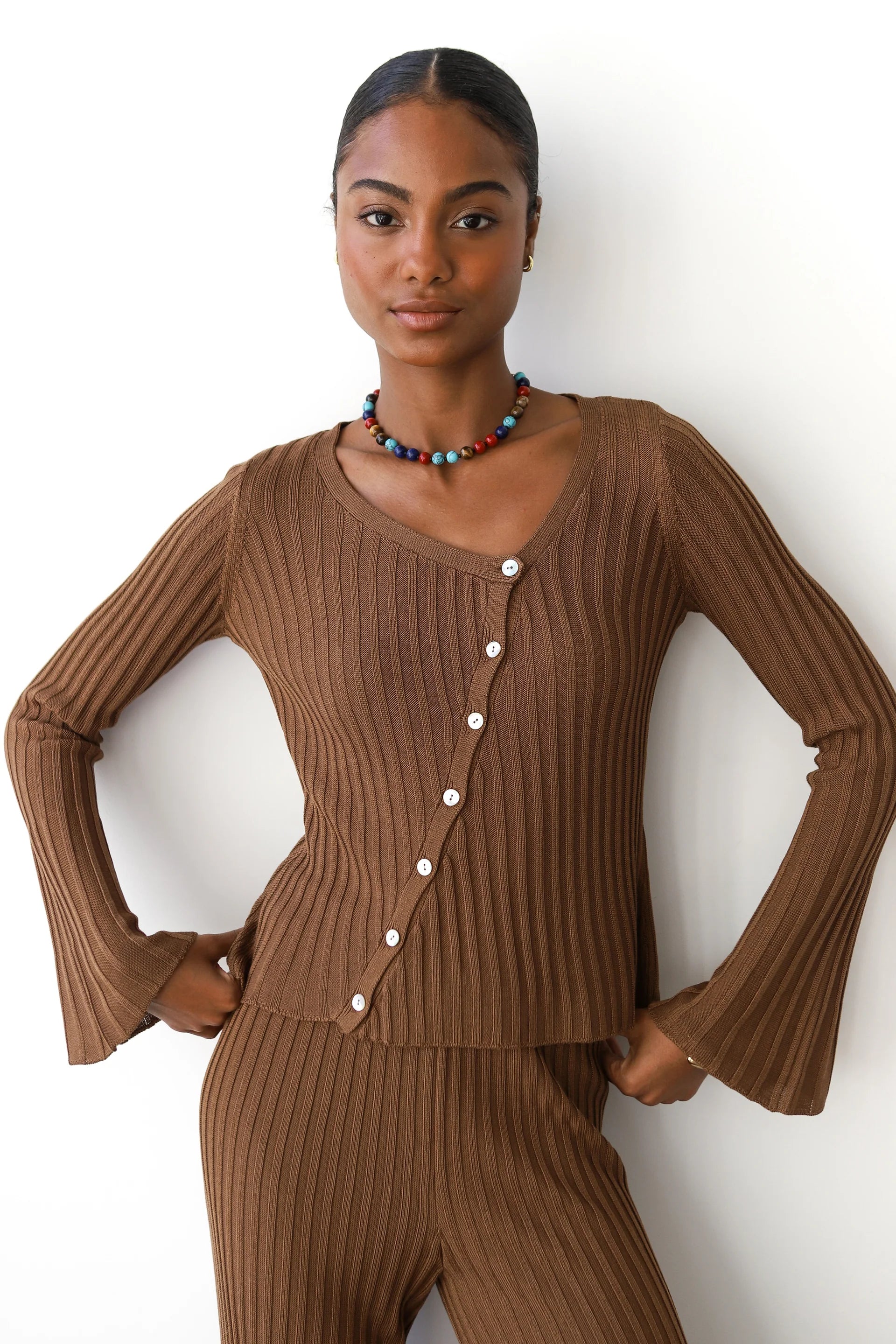 Theresa Ribbed Top