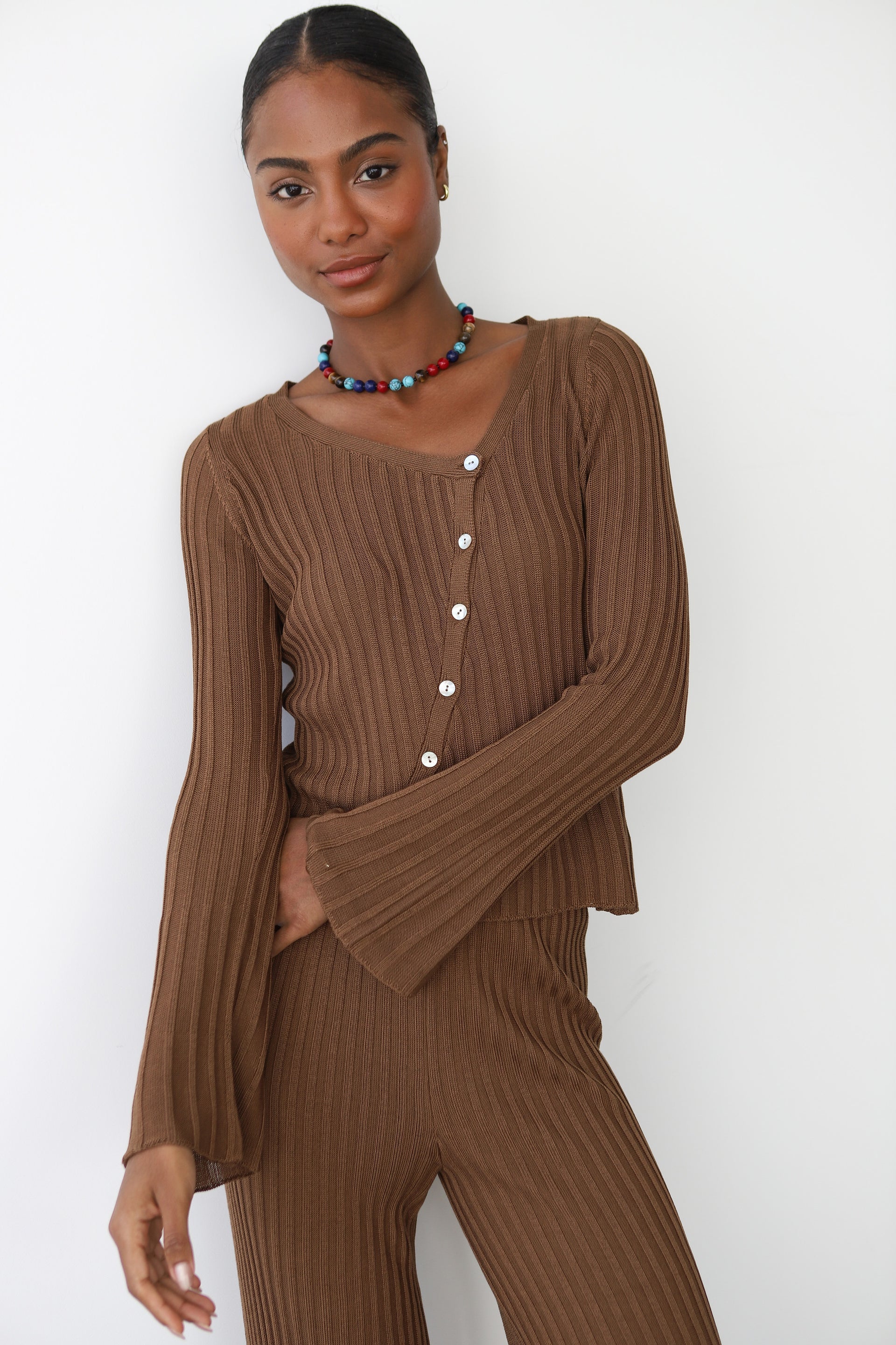 Theresa Ribbed Top