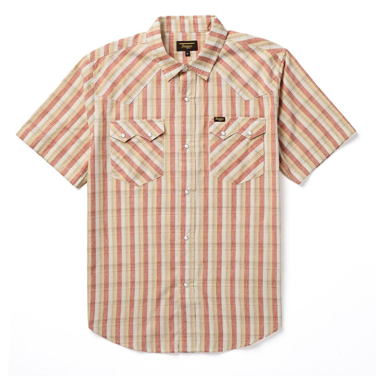 Sawtoof Shirt in White Wash Palid