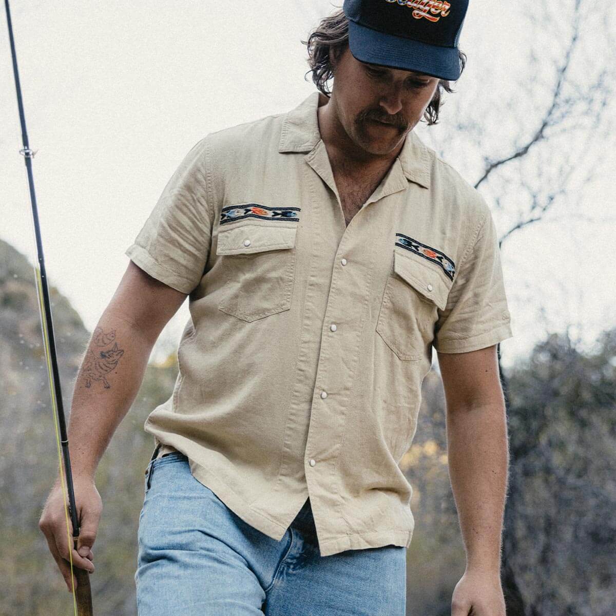 Whippersnapper Shirt in Dry Hay