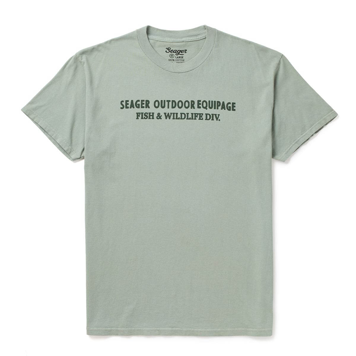 F&W Division Premium Tee in Moss