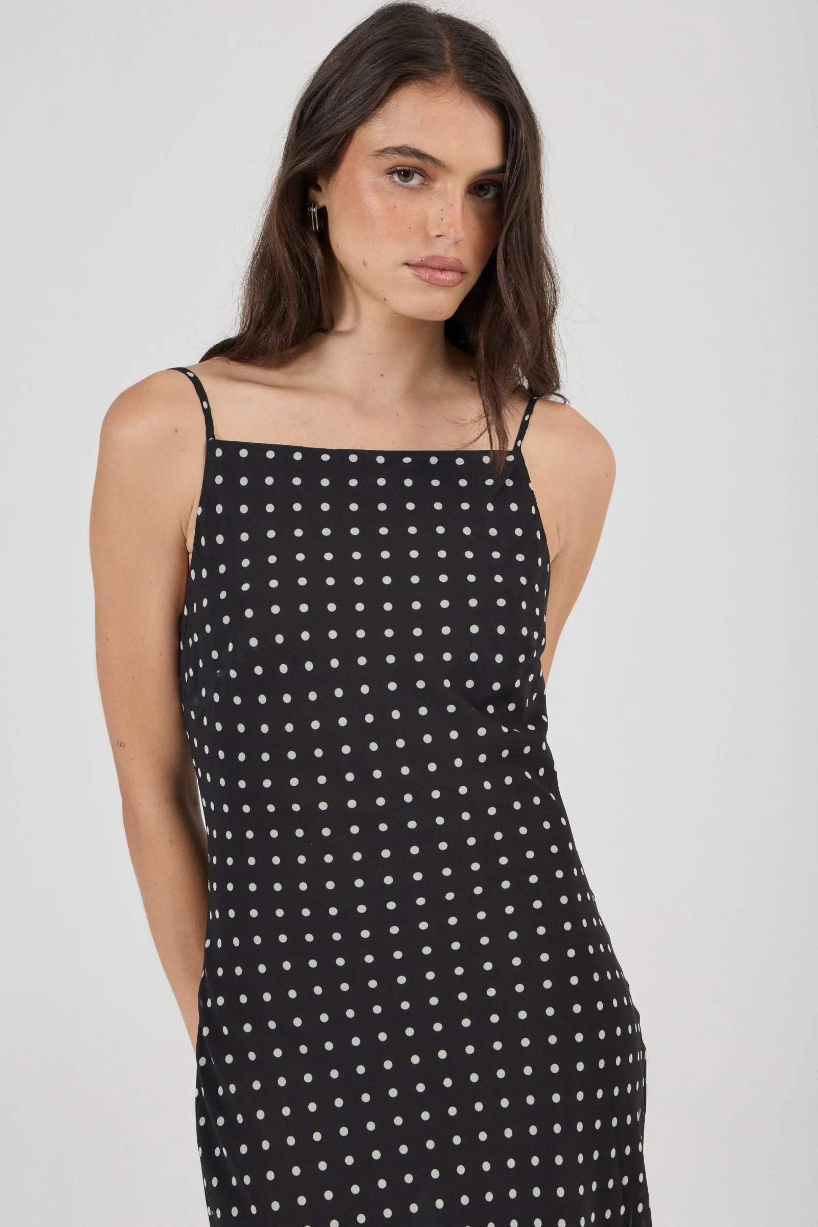 Sloan Polka Dot Midi Dress
