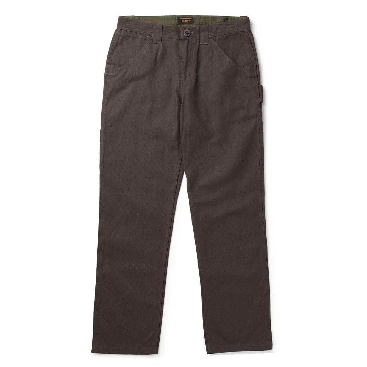 Bison Canvas Pant in Darkwood