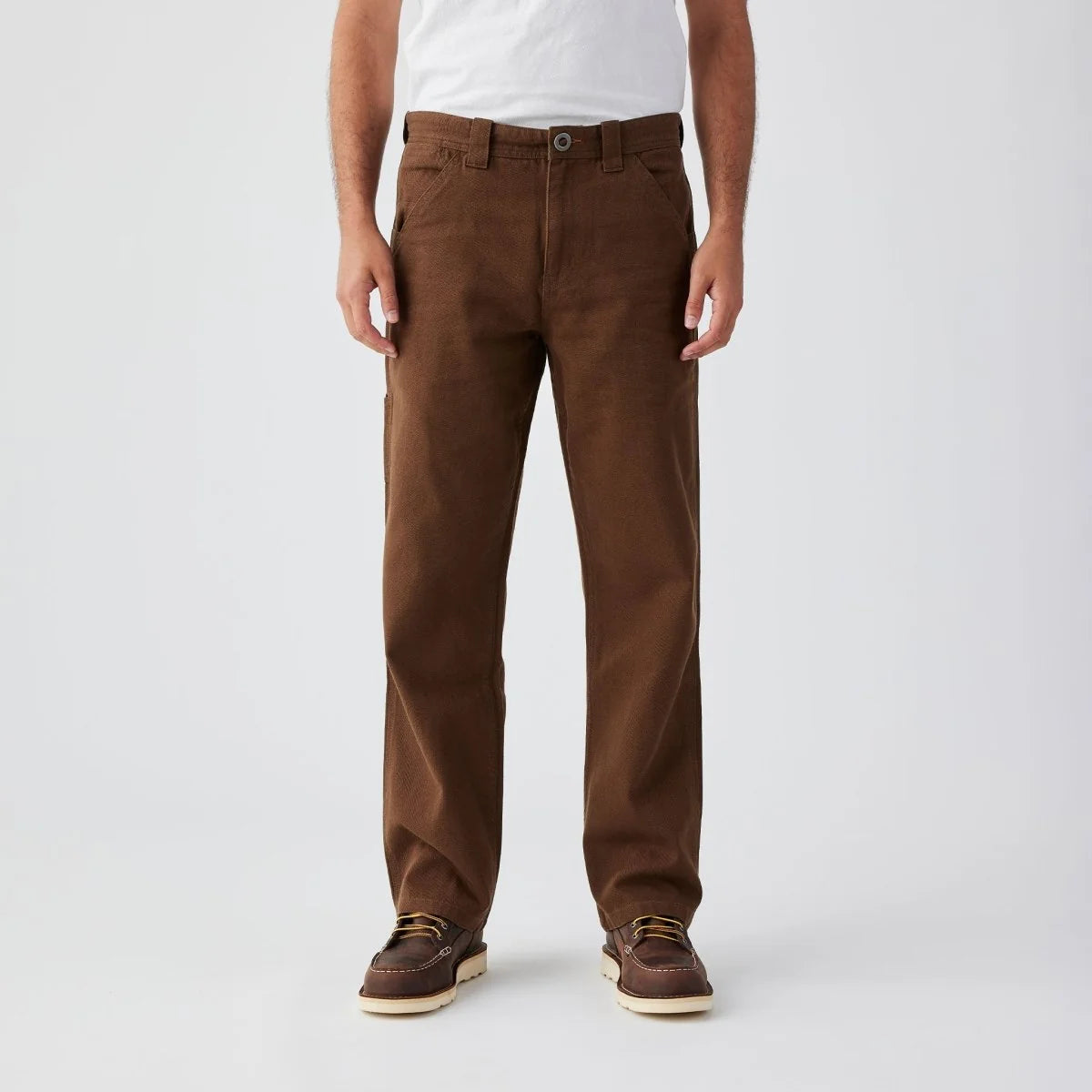 Bison Canvas Pant in Tobacco