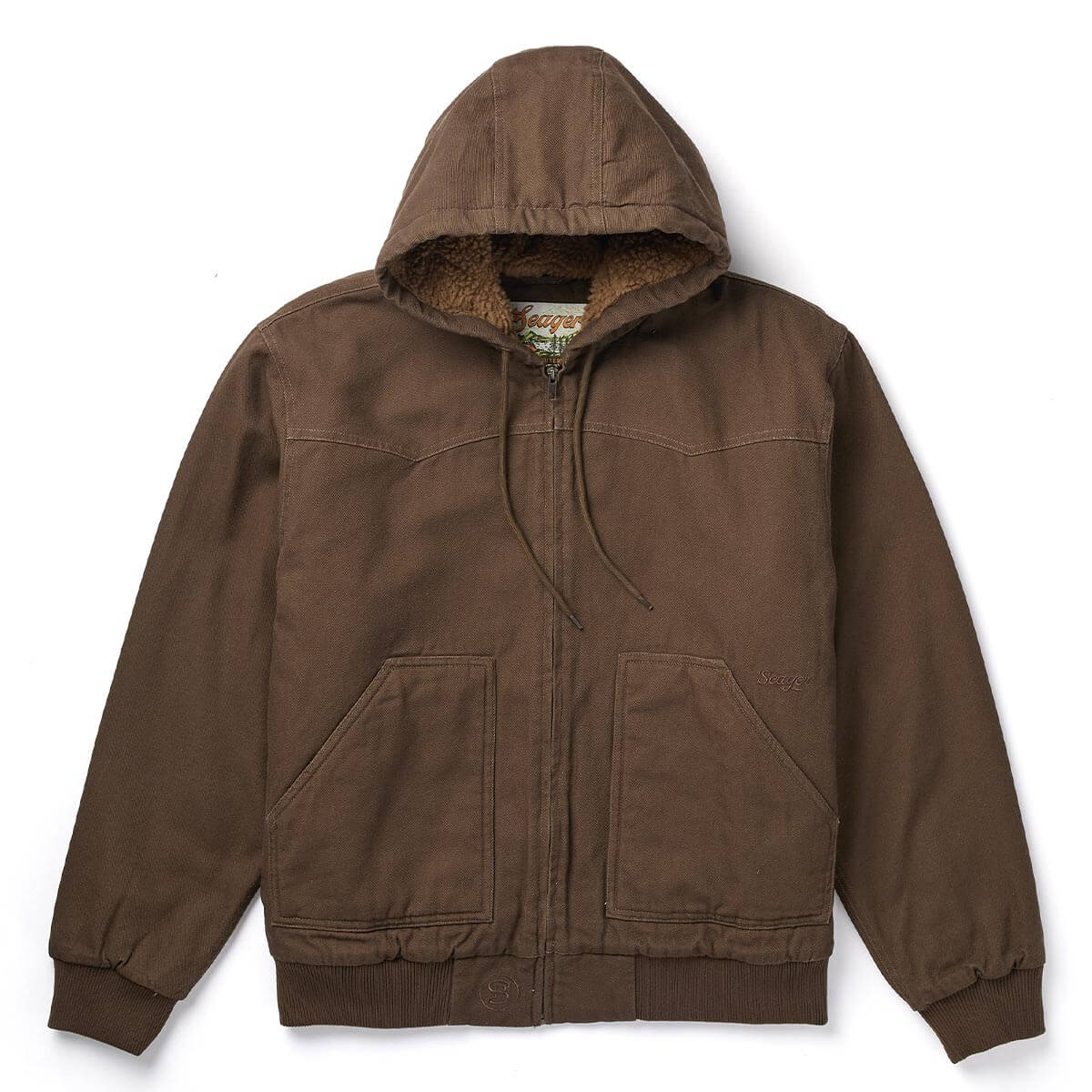 Bison Insulated Jacket in Tobacco