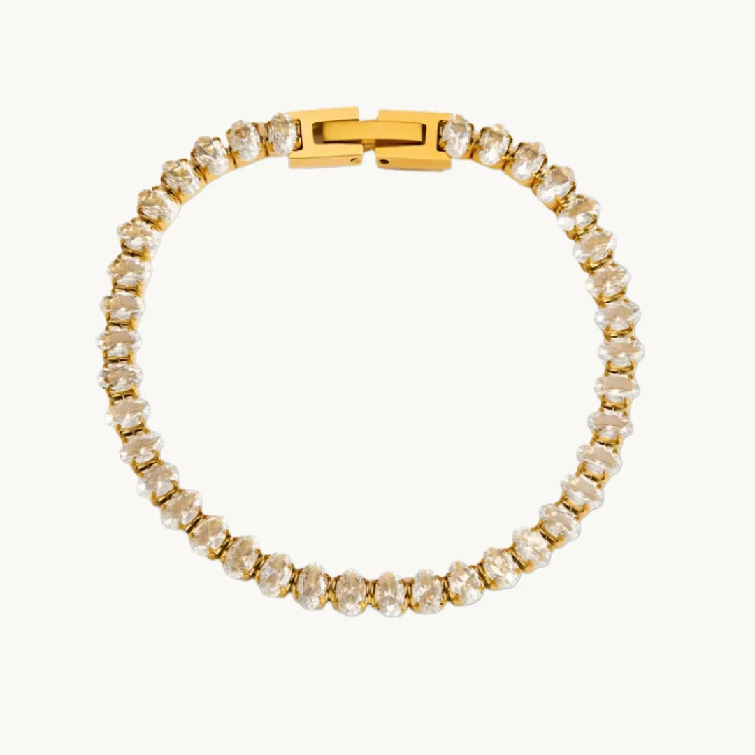 Elena Oval Tennis Bracelet