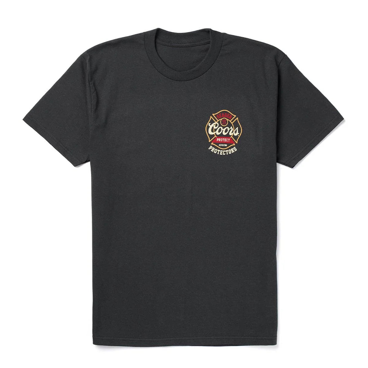 SEAGER x COORS Forest Line Tee in Black