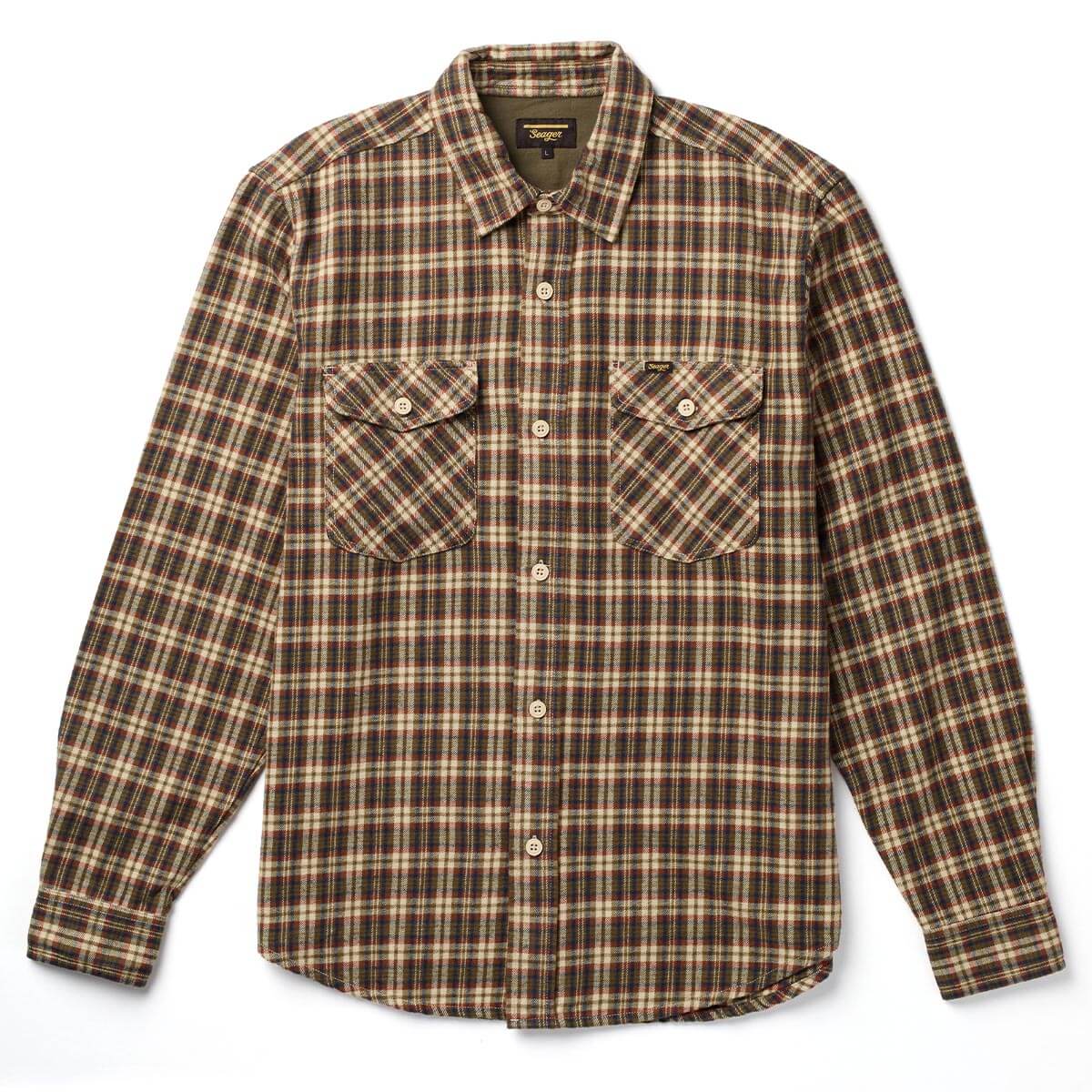 Calico Flannel in Roasted Caramel