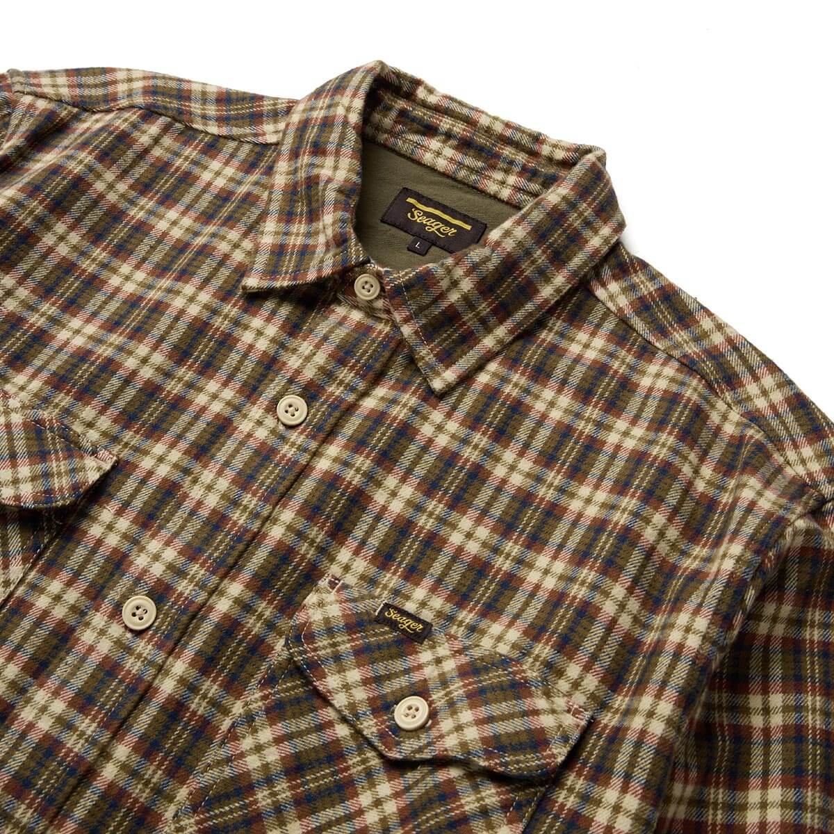 Calico Flannel in Roasted Caramel