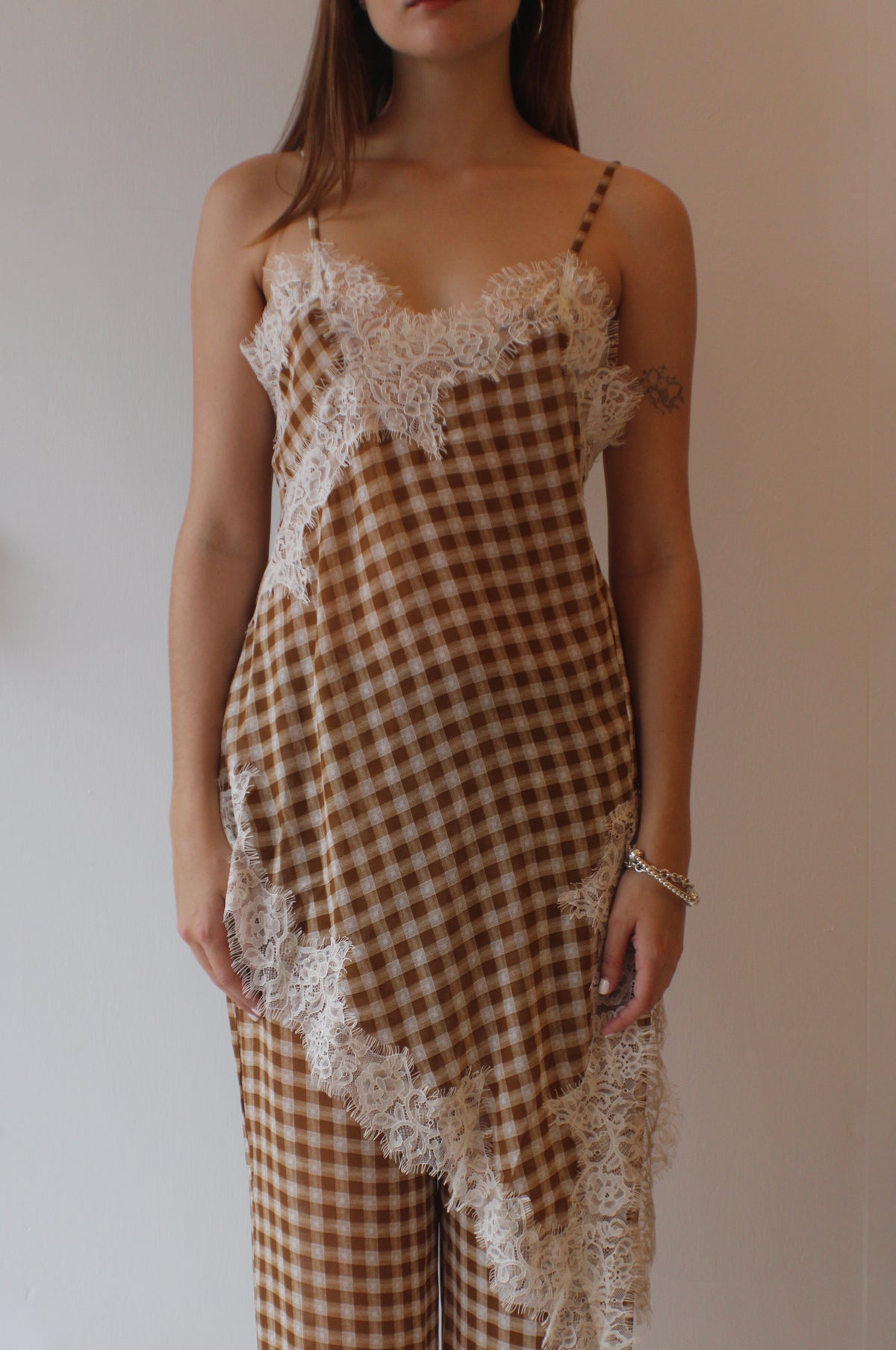 Lizzy Cami Top in Gingham