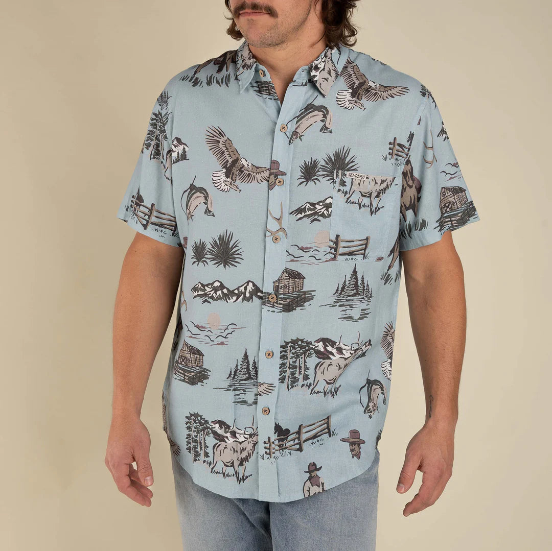 CITY SLICKER SHORT SLEEVE- SKY GRANDE