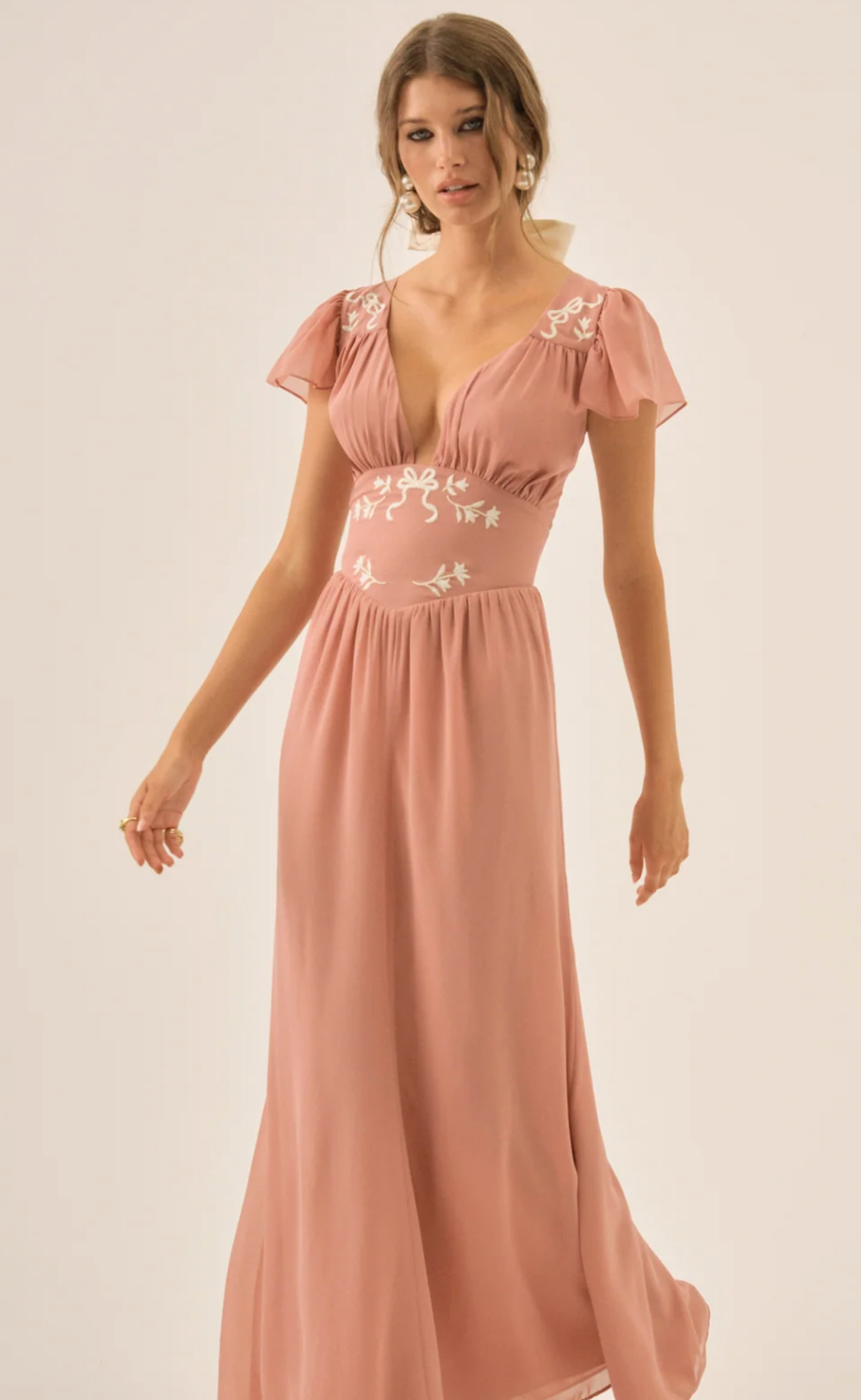 Emmie Chiffon Maxi Dress