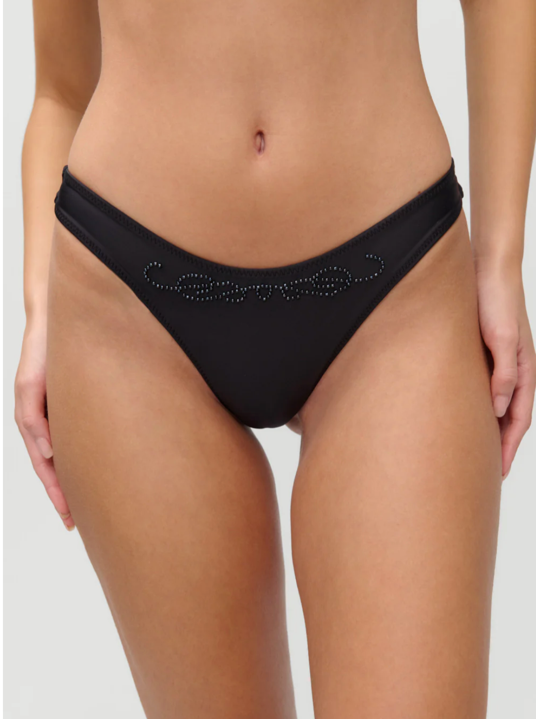 JENNIE Dove Beaded Bikini Bottom