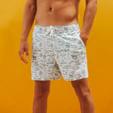 SENDERO X WACO SURF BARTON ELASTIC BOARDSHORTS- SOUTHWEST WAVES