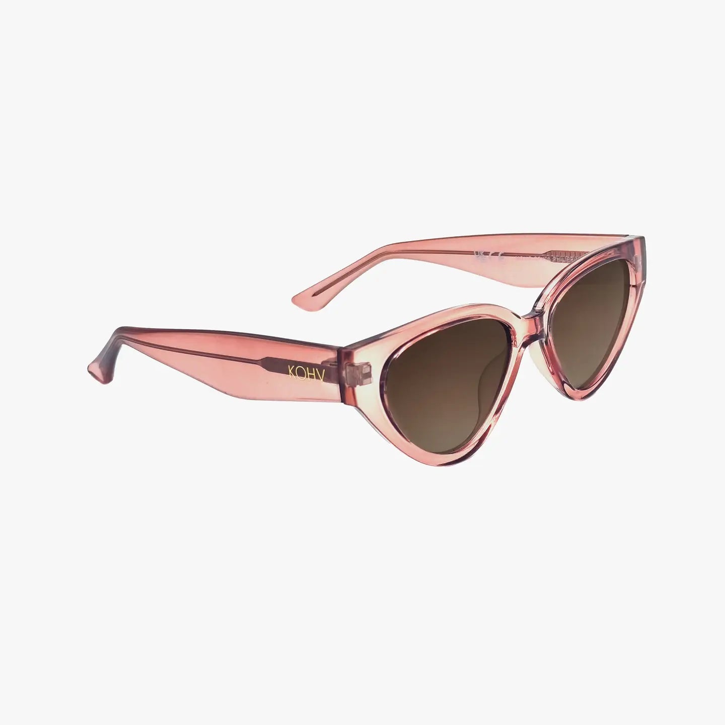 Moxie Blush Polarized Women's Cat Eye Fashion Sunglasses