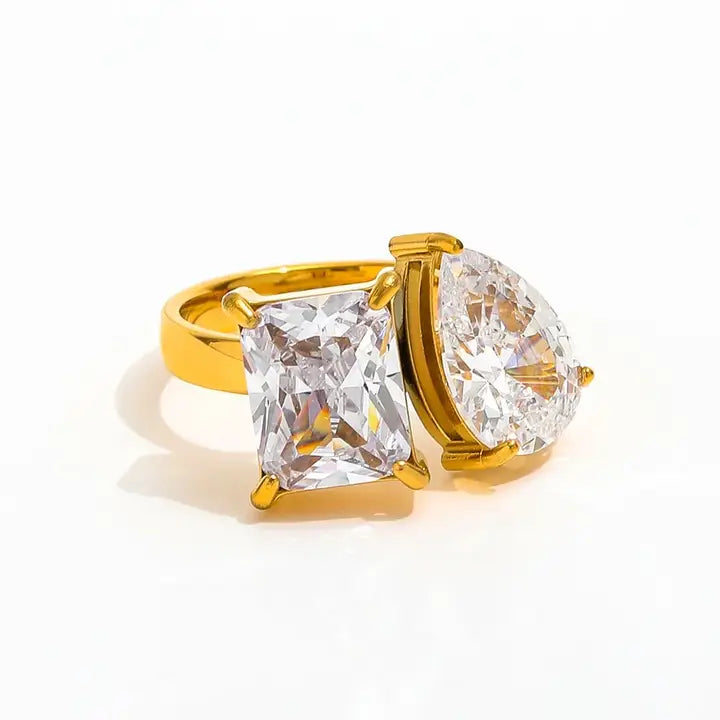 Ava Two Stone Toi Et Moi Ring