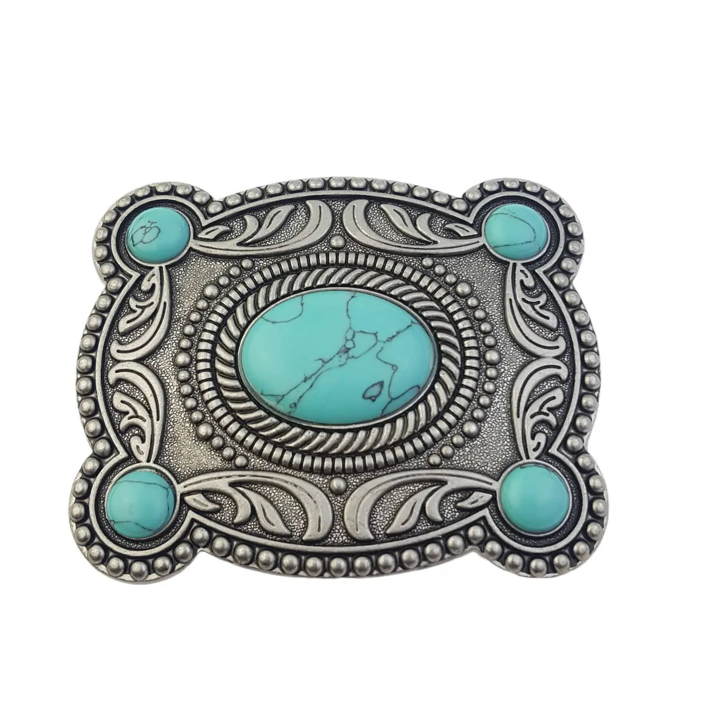 Buckle: Western-Inspired Buckle W. Stones