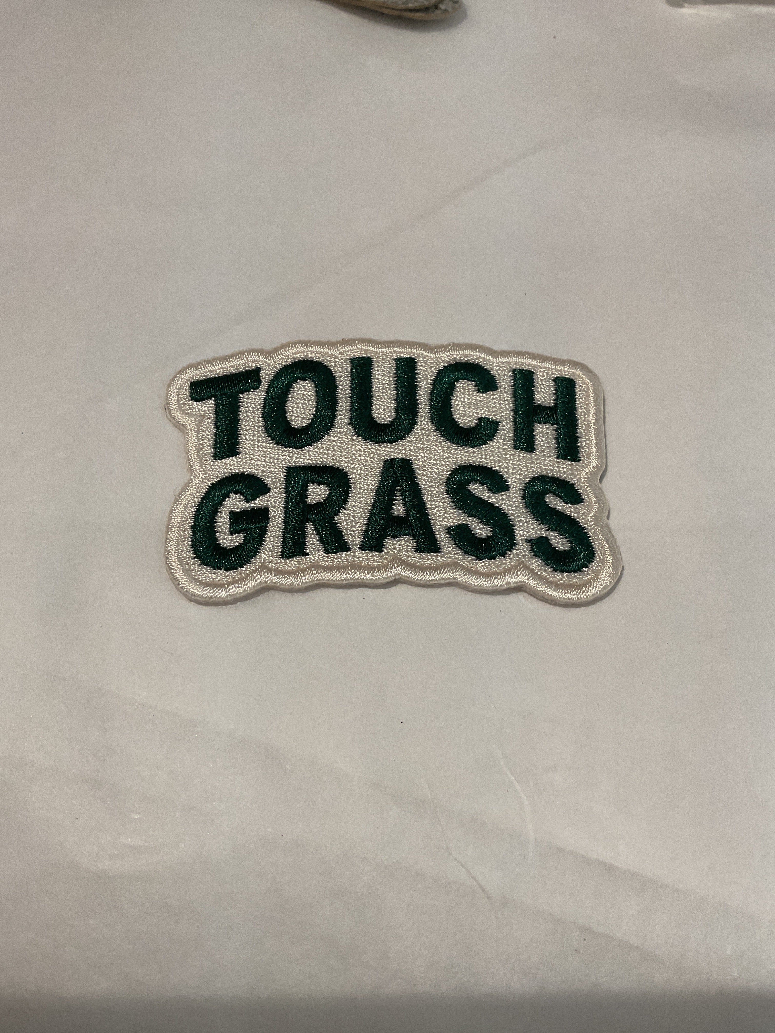Touch grass patch