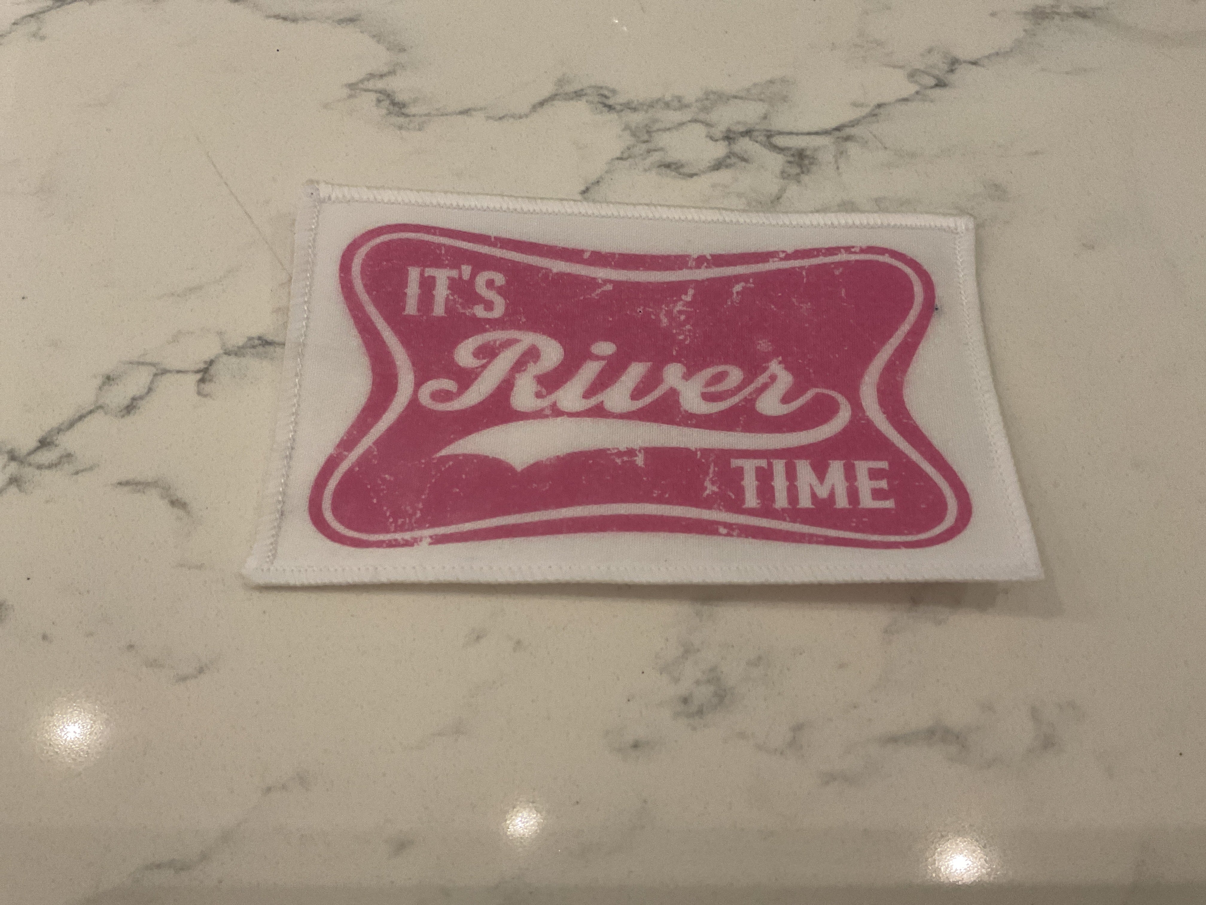 It’s river time patch