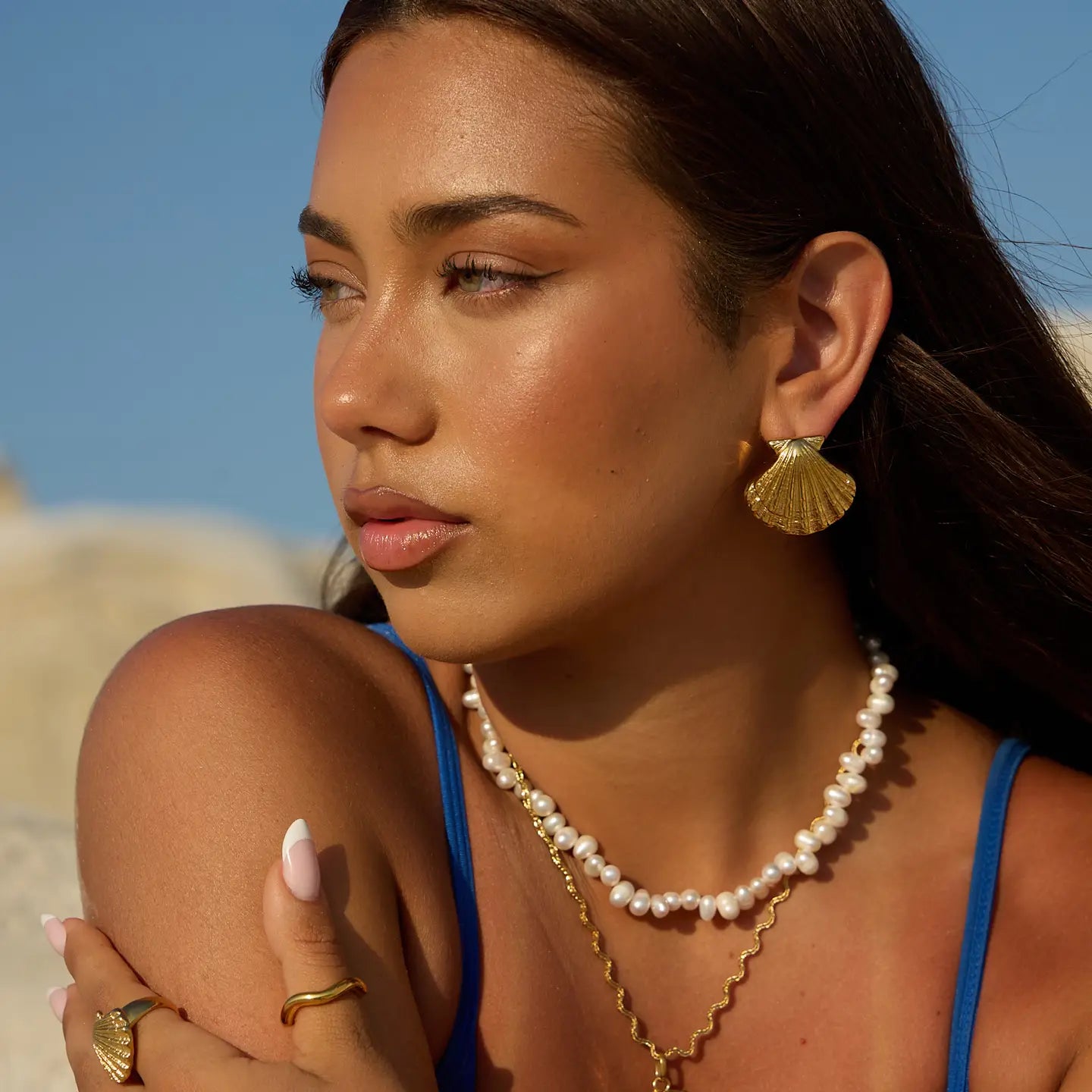 Conchessa Shell Earrings