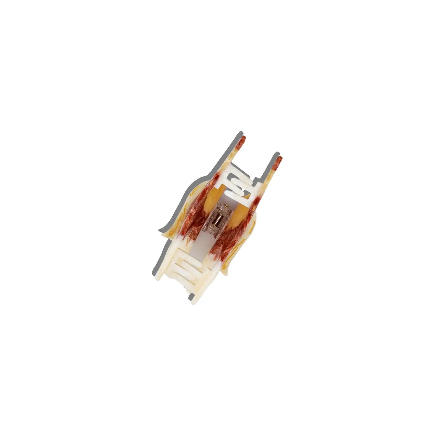 Hand-Painted Horse Claw Hair Clip | Eco-Friendly