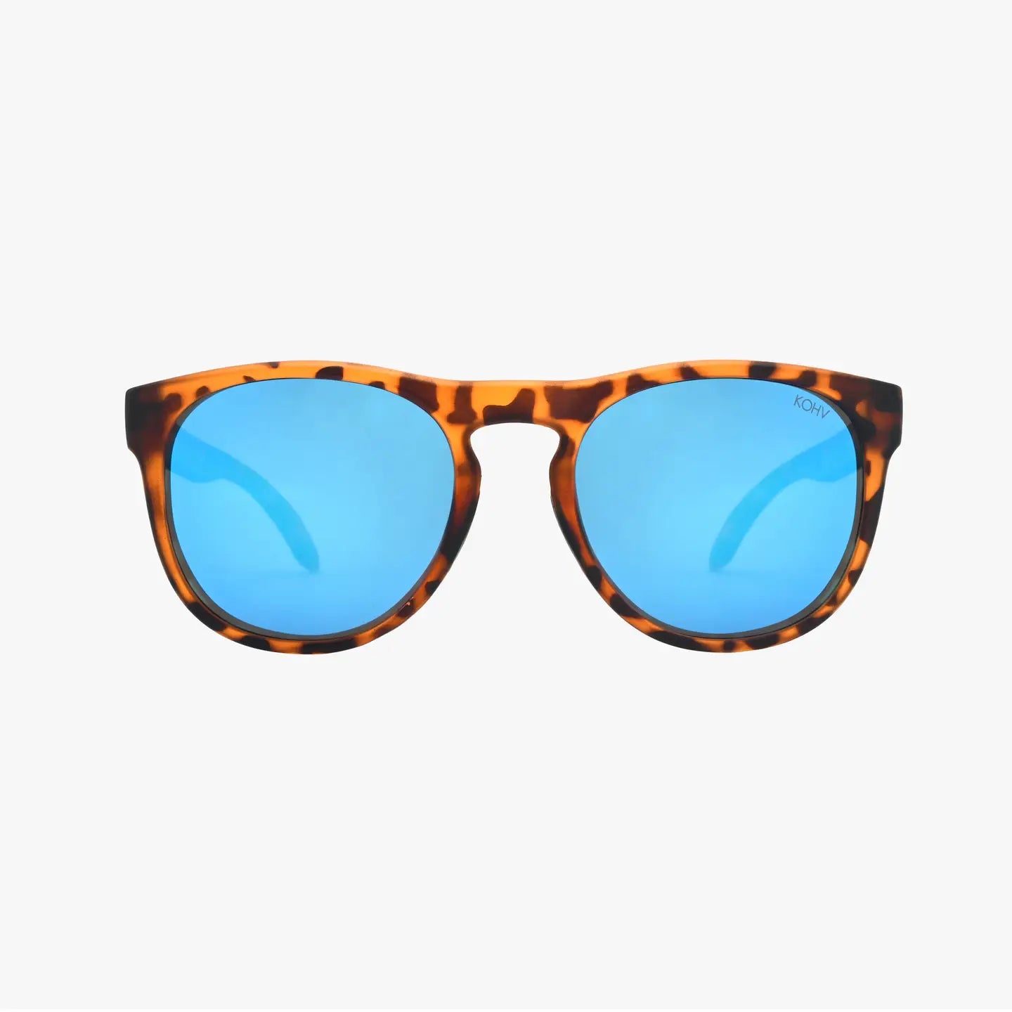 Stride Sky Mirror Polarized Active Soft Round Sunglasses