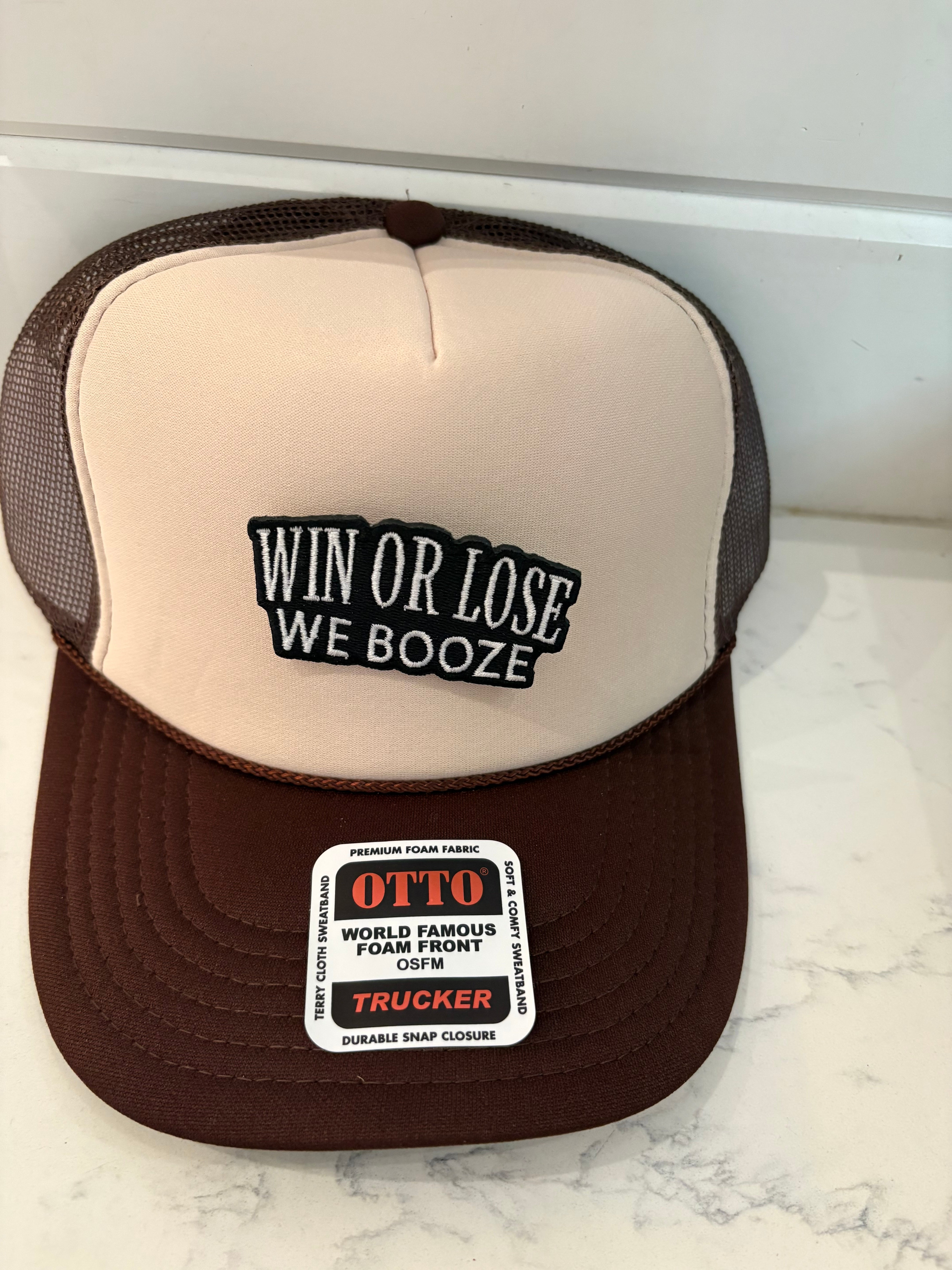 Win or Loose We Booze Patch
