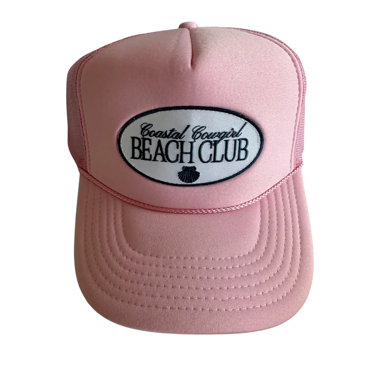 Coastal Cowgirl Beach Club Patch Trucker Hat