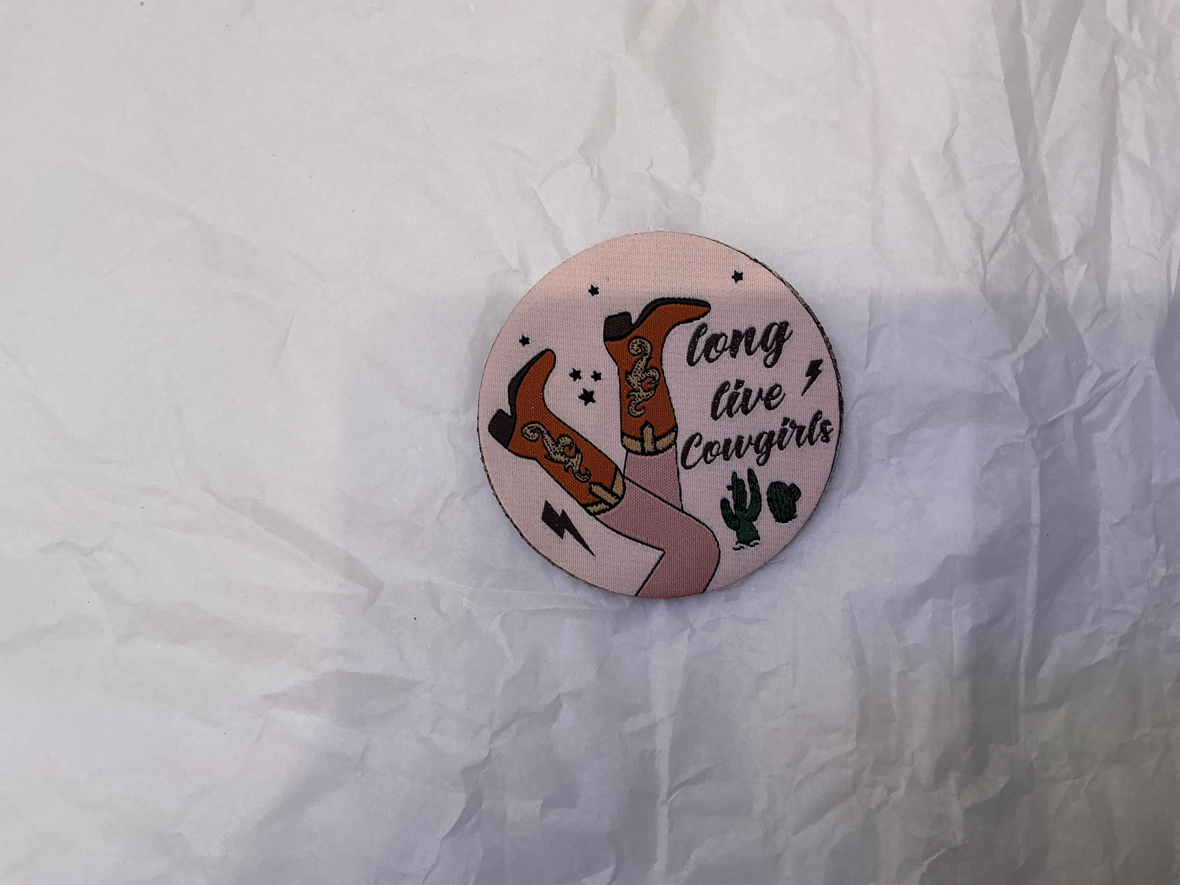 Long live cowgirls patch