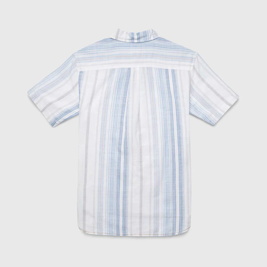 JOEY STRIPE SHIRT - WHITE COMBO