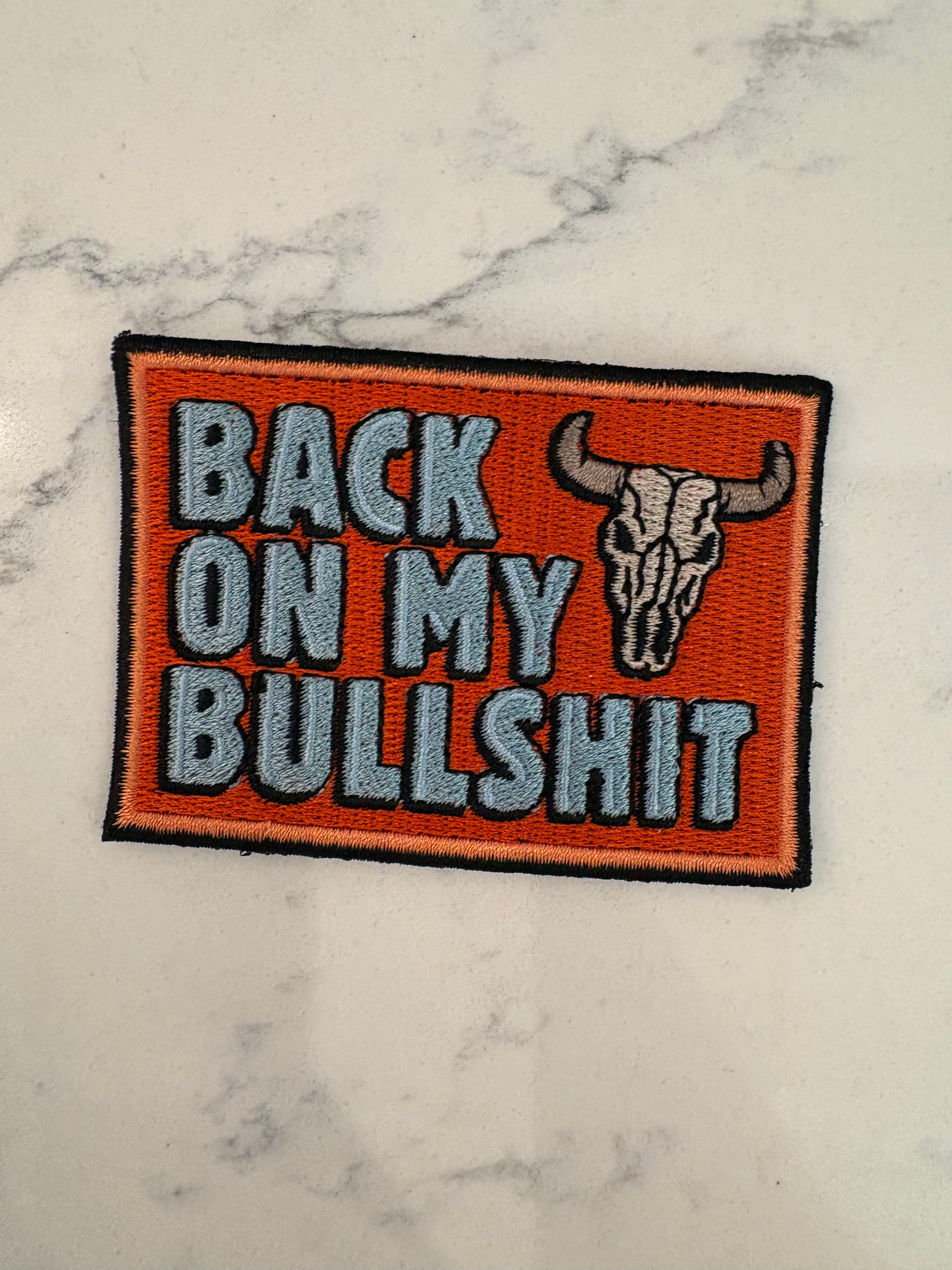 Back on my bullshit patch