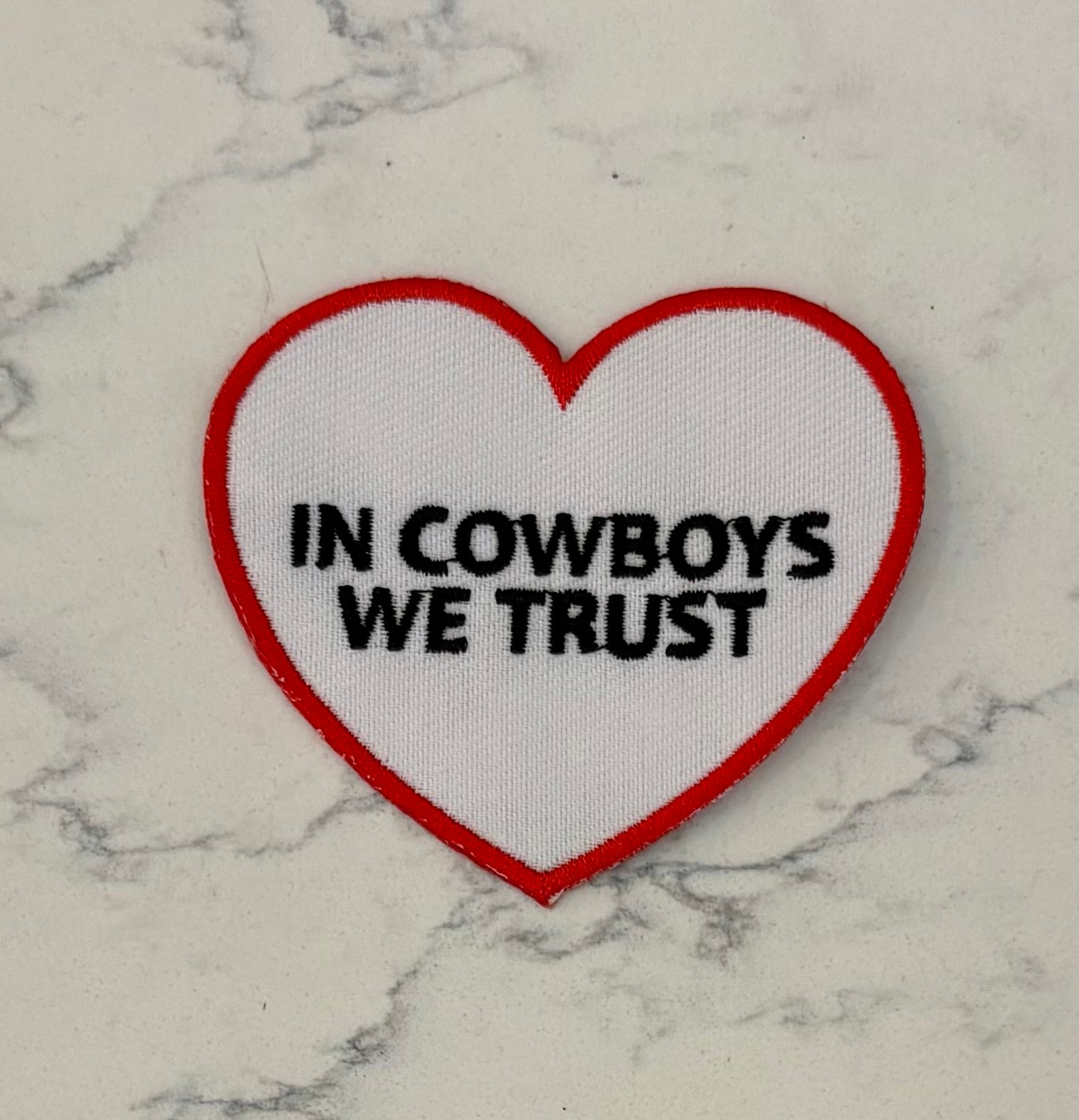 In Cowboys We Trust Patch
