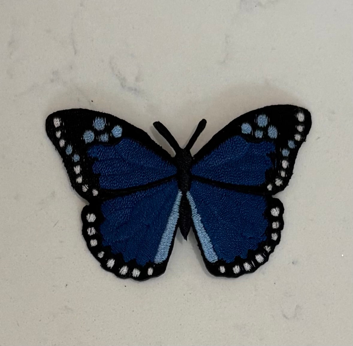 Blue Butterfly Patch
