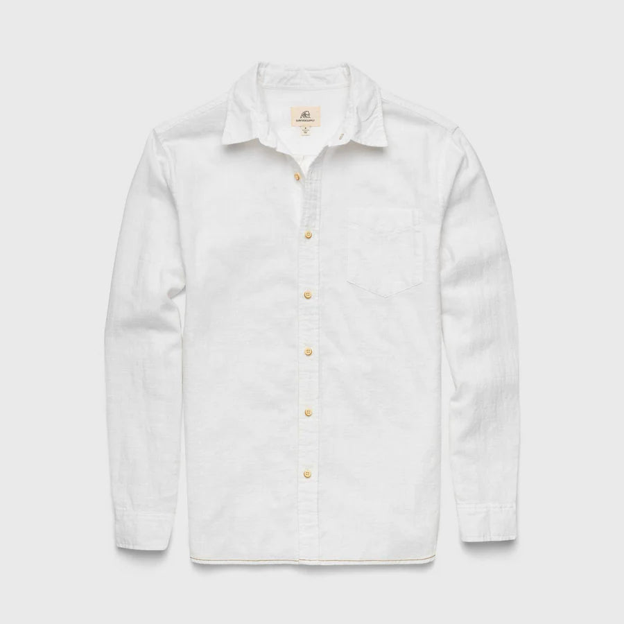 Brian Textured Shirt - White