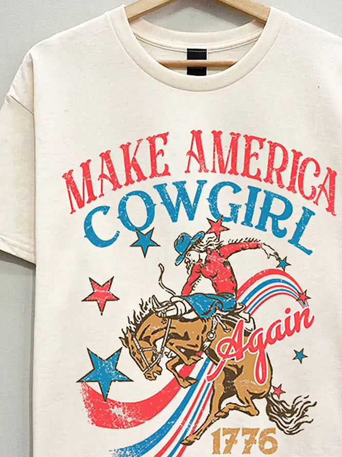 Make America Cowgirl Tee