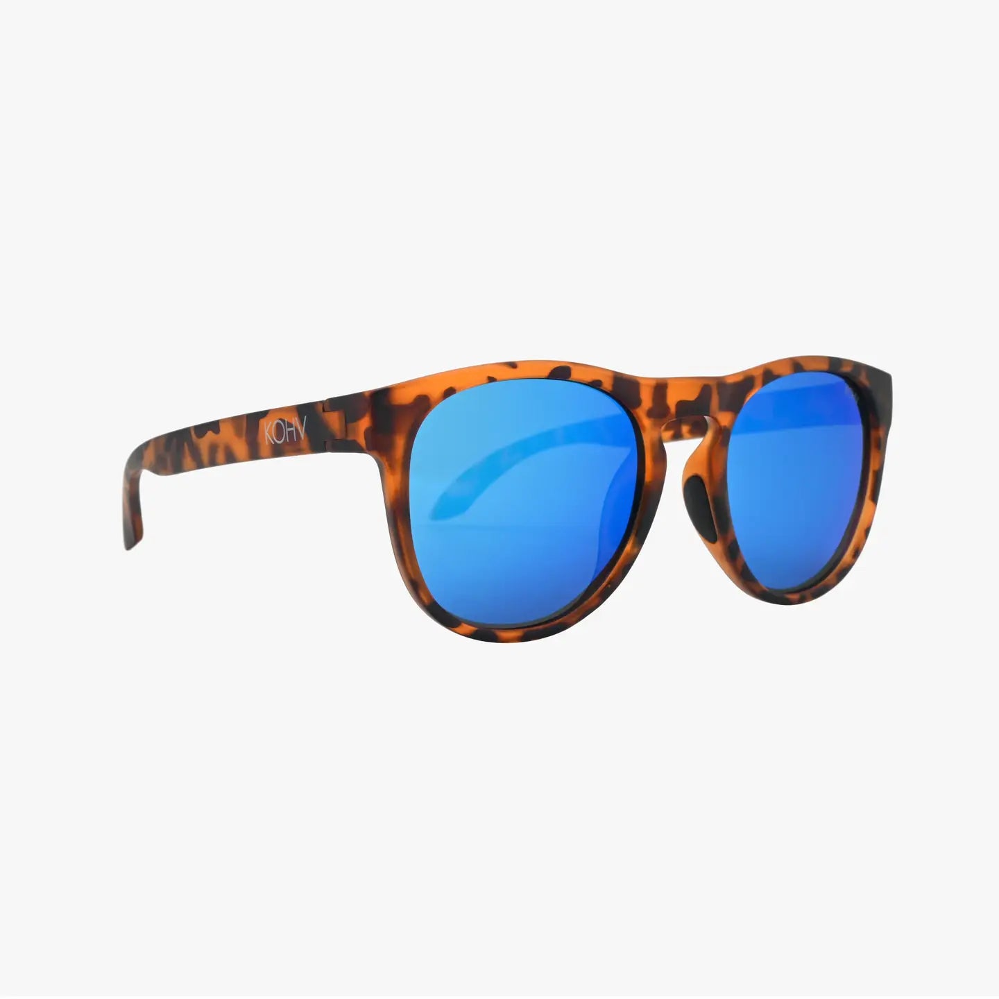 Stride Sky Mirror Polarized Active Soft Round Sunglasses