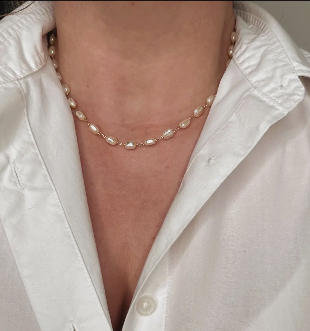Baroque Pearl Necklace
