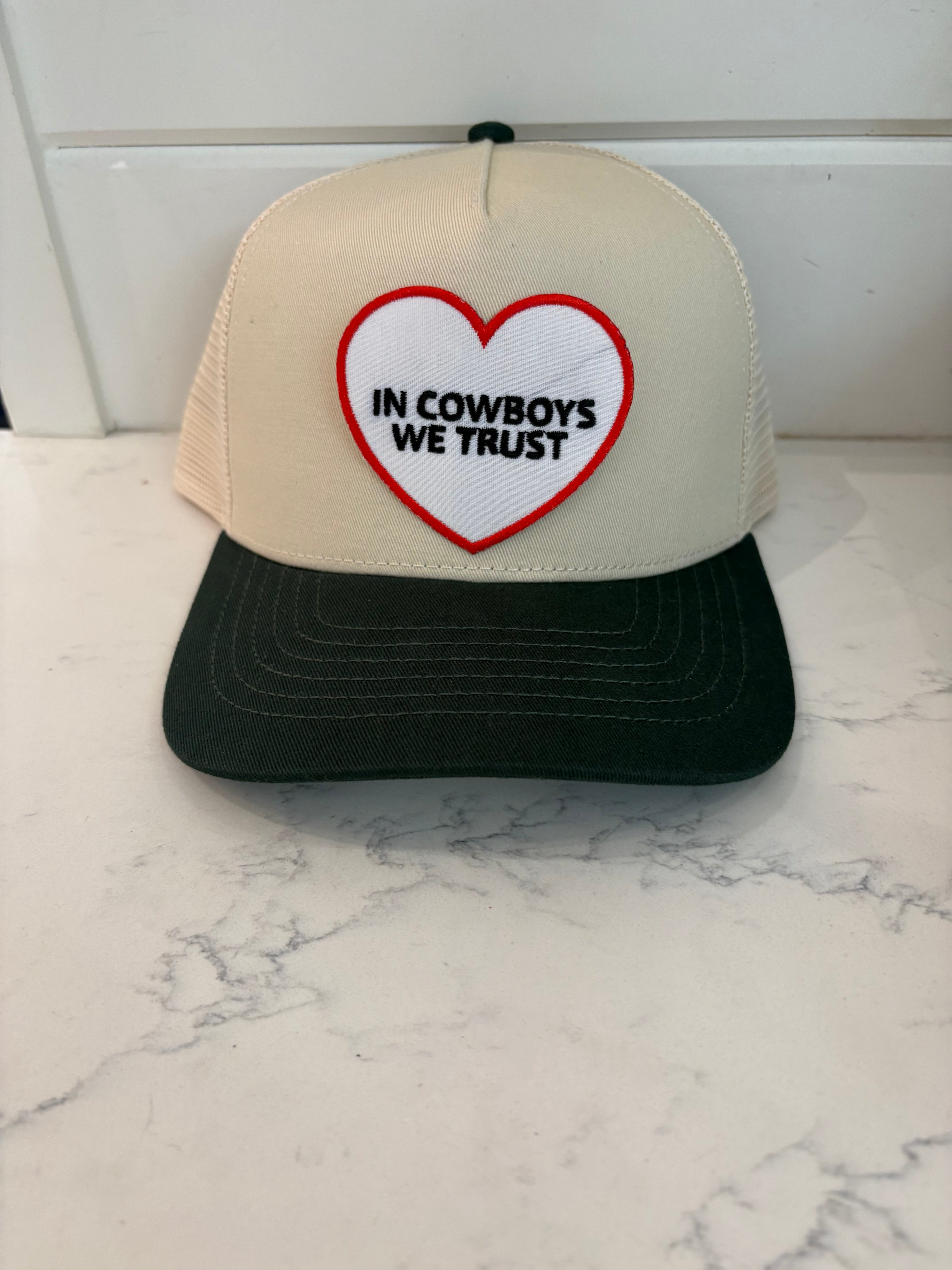 In Cowboys We Trust Patch