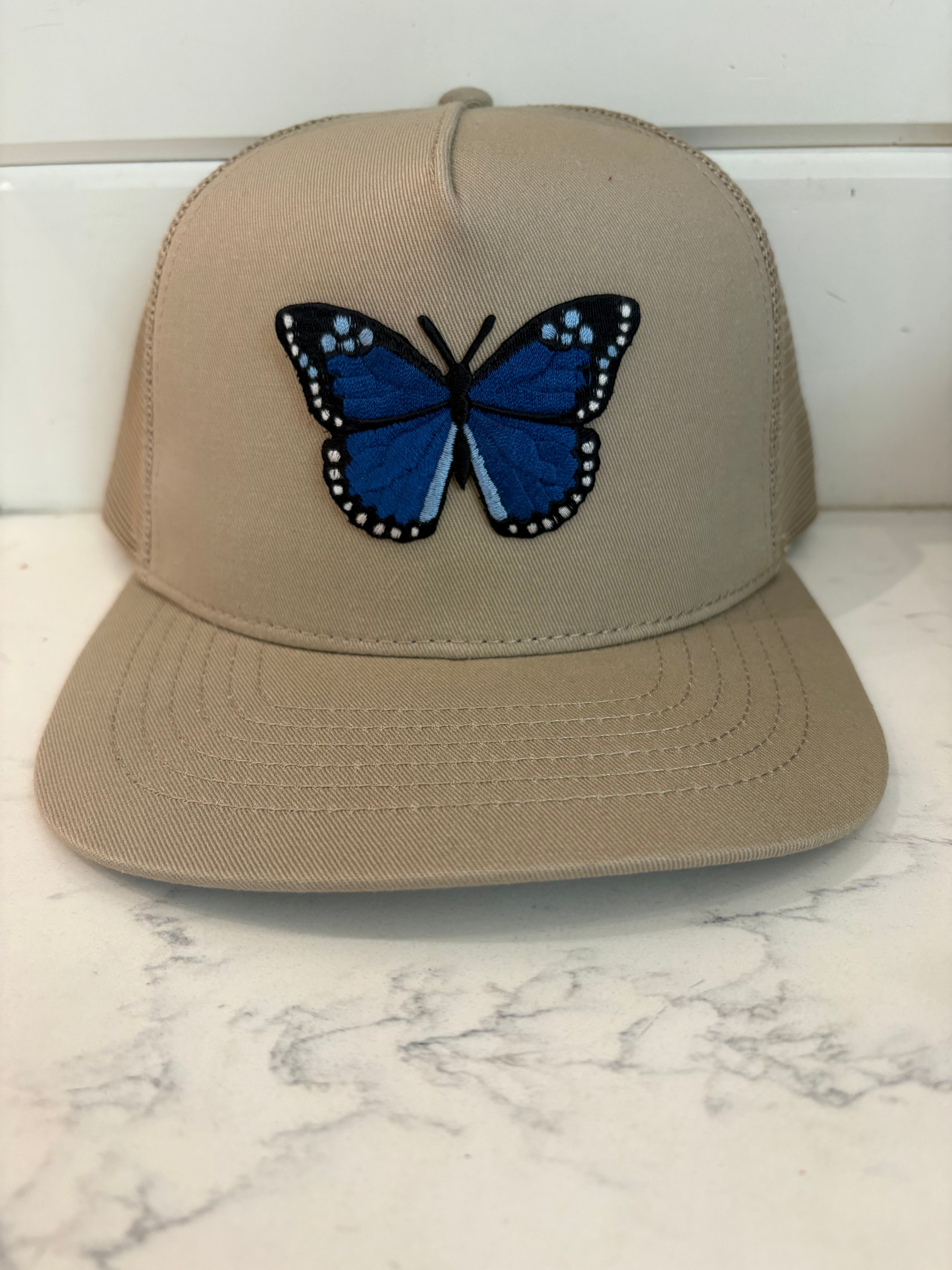 Blue Butterfly Patch