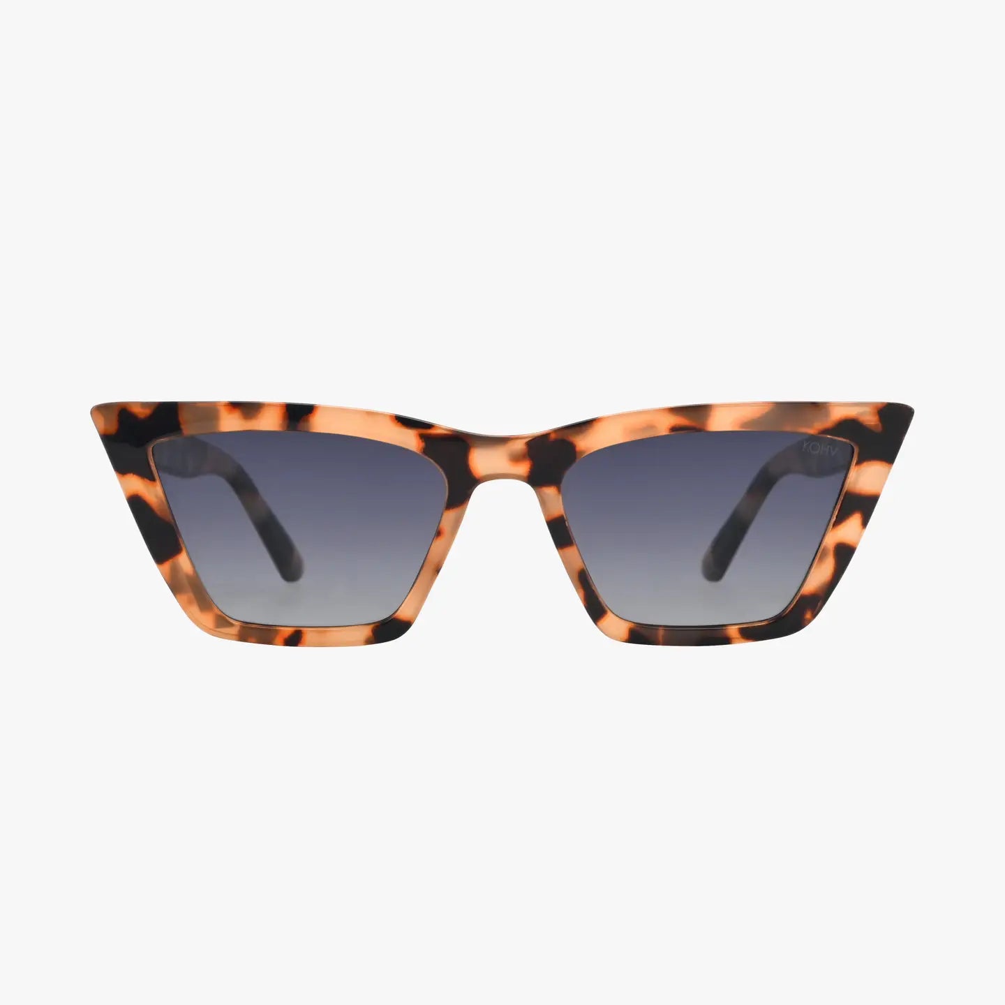 Bay Latte Polarized Women's Cat Eye Fashion Sunglasses